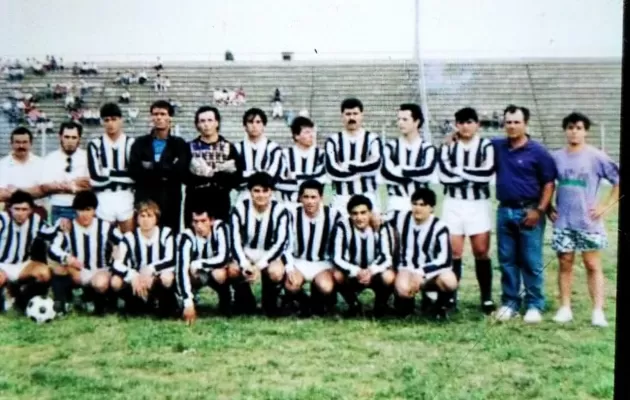 Huíncalo subcampeón del ascenso en 1992