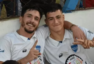 Juan Mendiburu y Bautista Fernández, los goleadores del General en Baradero - Foto: Pierina Giolito - Club San Martín