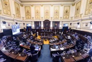 La cámara de Diputados de la provincia de Buenos Aires.