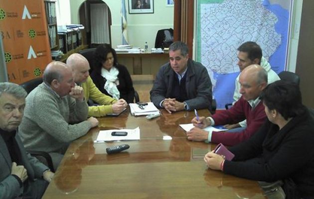Intendentes reclamaron obras en la Ruta 51 en Vialidad.